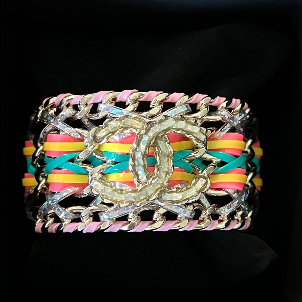 Chanel Statement Cuff Bracelet - image 1
